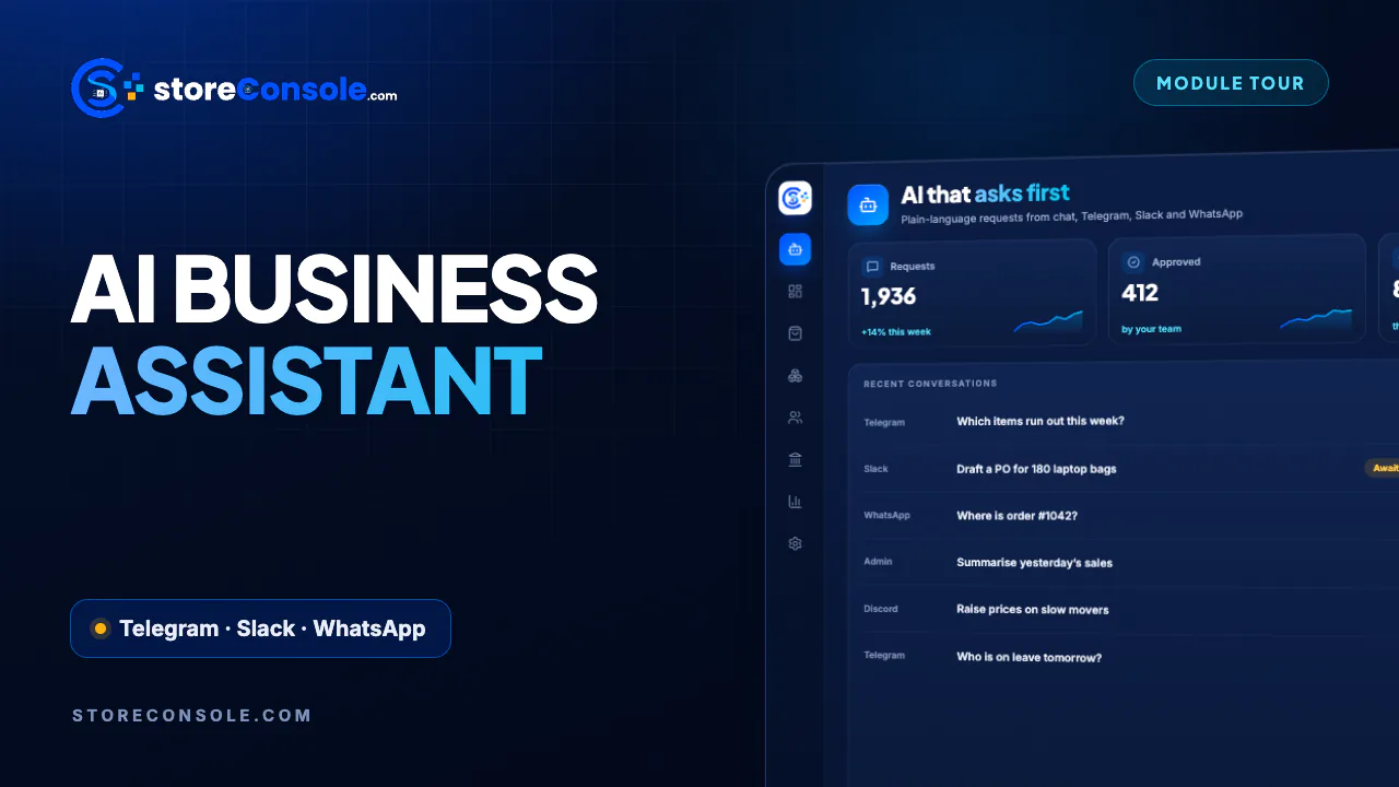 AI Intelligence module tour video, StoreConsole