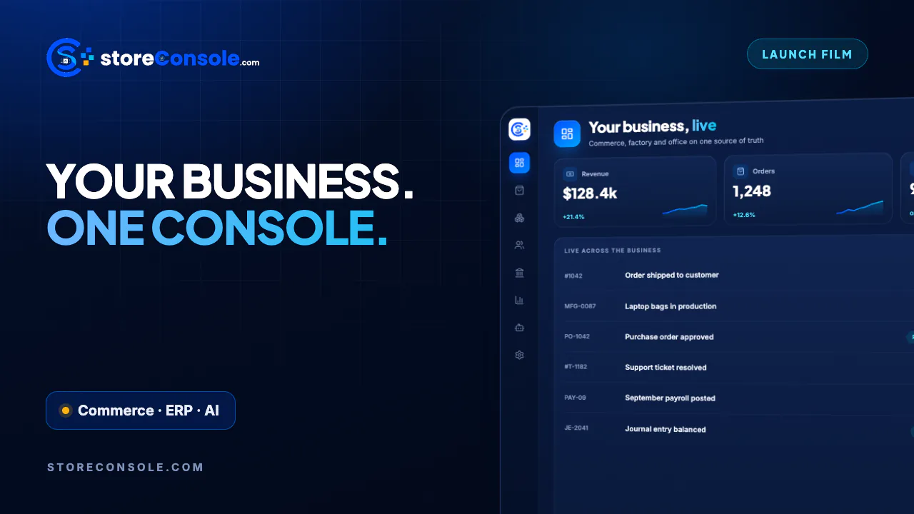 The StoreConsole launch film